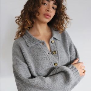 Reformation Belvedere Oversized Sweater